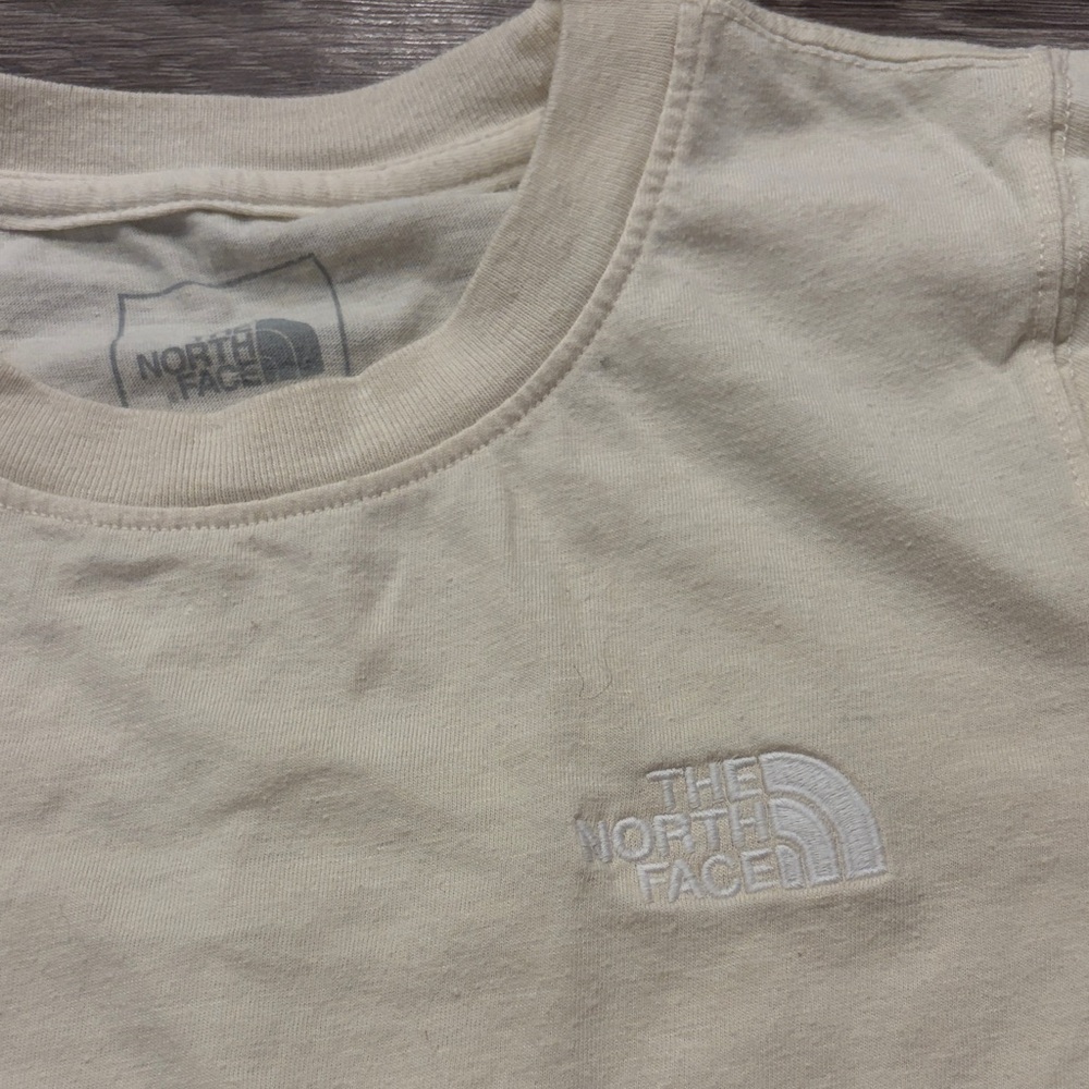 The North Face Off-White Short Sleeve Tee